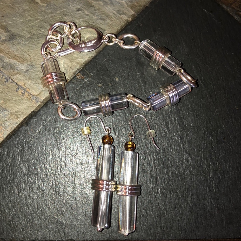 Braclet + Earring Set